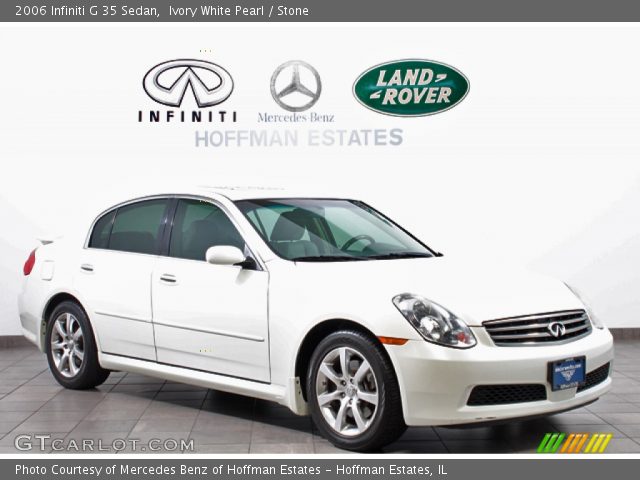 2006 Infiniti G 35 Sedan in Ivory White Pearl