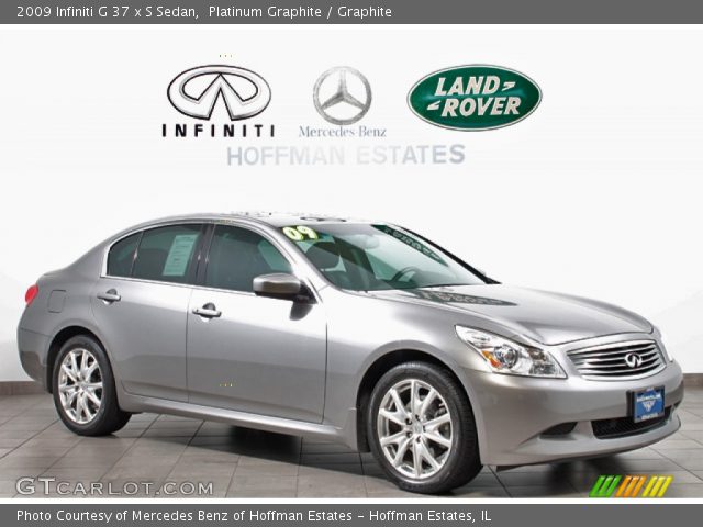 2009 Infiniti G 37 x S Sedan in Platinum Graphite