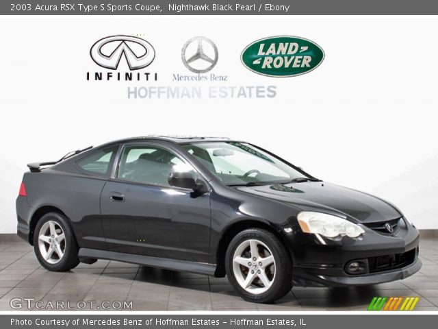 2003 Acura RSX Type S Sports Coupe in Nighthawk Black Pearl