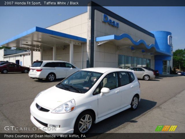 2007 Honda Fit Sport in Taffeta White