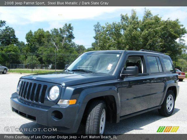 2008 Jeep Patriot Sport in Steel Blue Metallic
