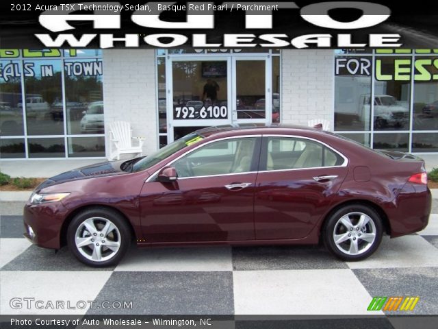 2012 Acura TSX Technology Sedan in Basque Red Pearl