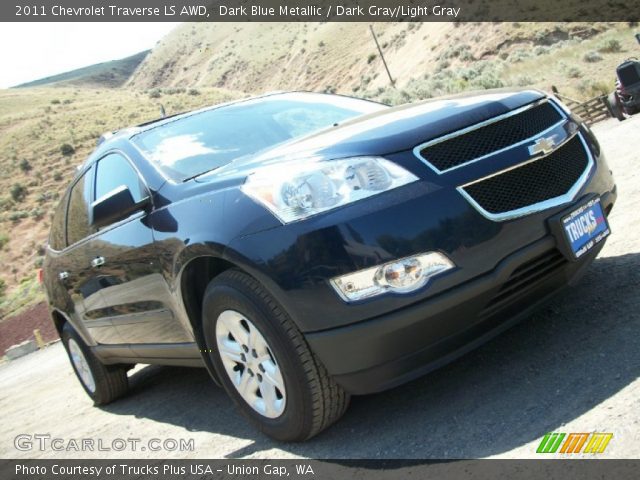 2011 Chevrolet Traverse LS AWD in Dark Blue Metallic