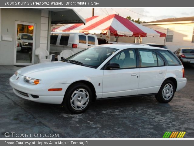 2000 Saturn S Series SW2 Wagon in Bright White