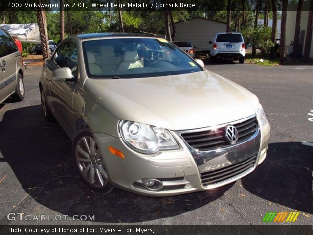 2007 Volkswagen Eos 2.0T in Wheat Beige Metallic