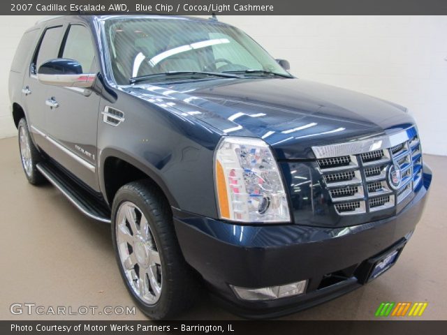 2007 Cadillac Escalade AWD in Blue Chip