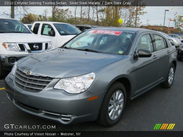 2010 Chrysler Sebring Touring Sedan in Silver Steel Metallic