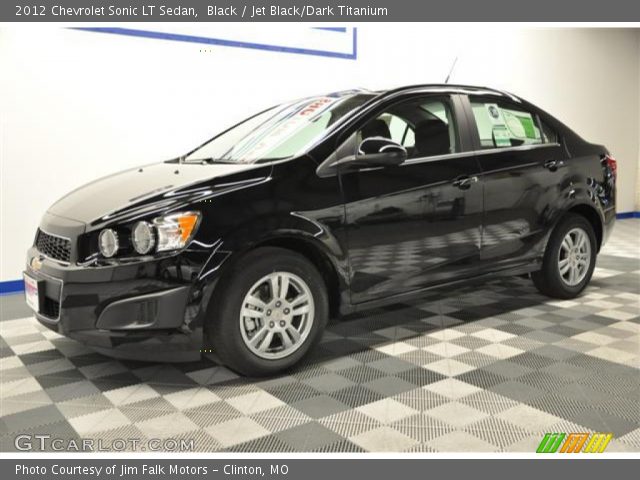 2012 Chevrolet Sonic LT Sedan in Black