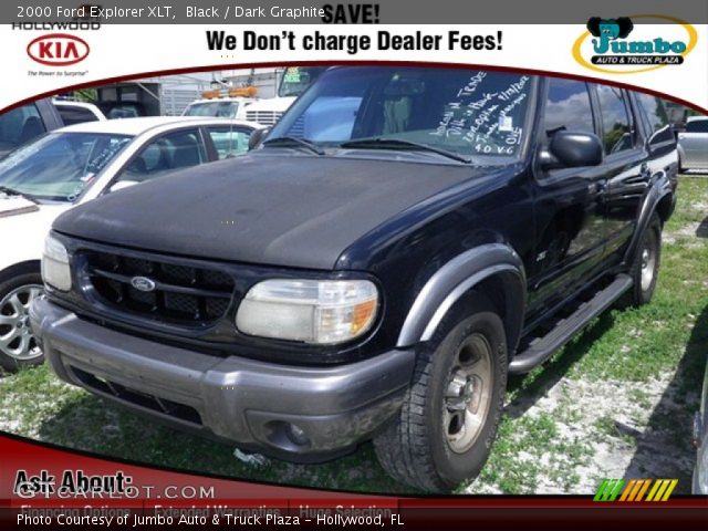2000 Ford Explorer XLT in Black
