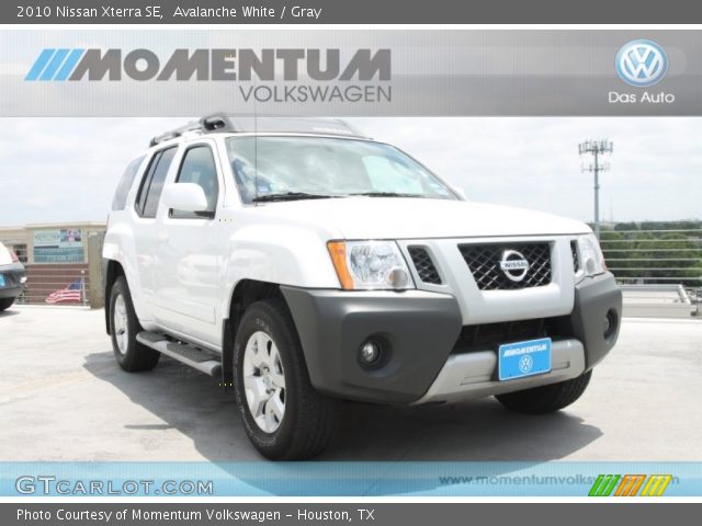 2010 Nissan Xterra SE in Avalanche White
