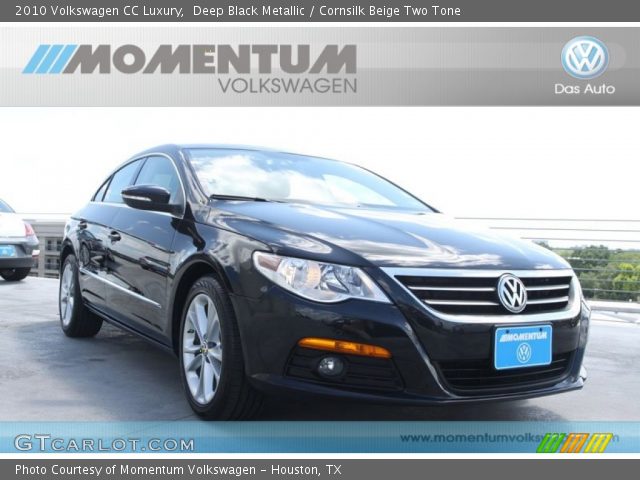 2010 Volkswagen CC Luxury in Deep Black Metallic
