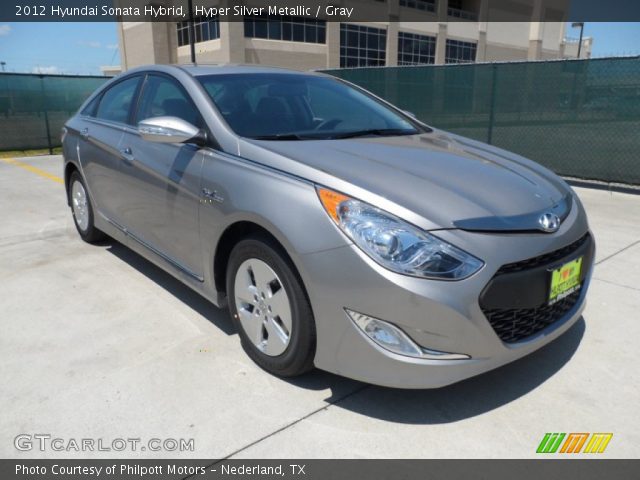 2012 Hyundai Sonata Hybrid in Hyper Silver Metallic