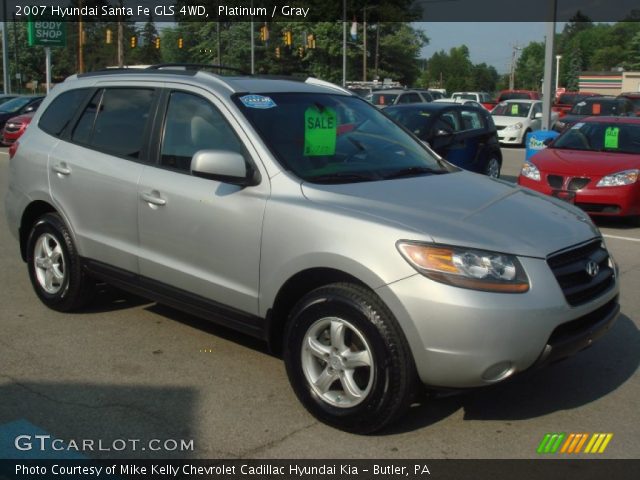 2007 Hyundai Santa Fe GLS 4WD in Platinum