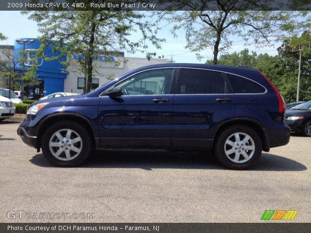 2009 Honda CR-V EX 4WD in Royal Blue Pearl