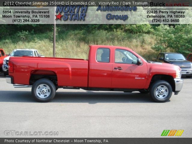 2012 Chevrolet Silverado 2500HD LS Extended Cab in Victory Red