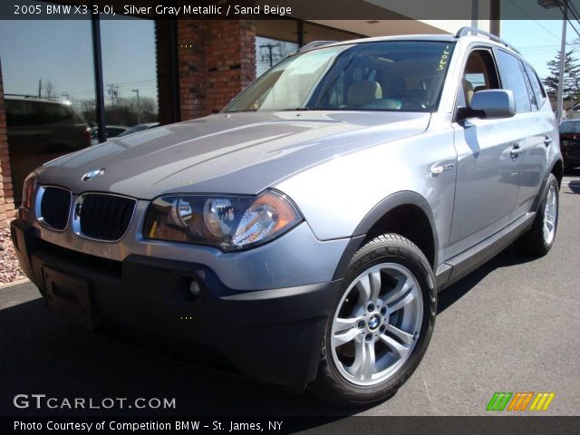2005 BMW X3 3.0i in Silver Gray Metallic
