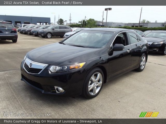2012 Acura TSX Sedan in Crystal Black Pearl