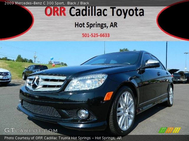 2009 Mercedes-Benz C 300 Sport in Black