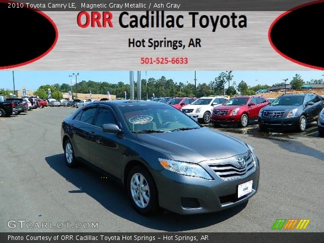 2010 Toyota Camry LE in Magnetic Gray Metallic