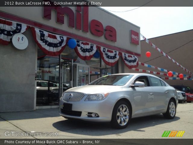 2012 Buick LaCrosse FWD in Quicksilver Metallic