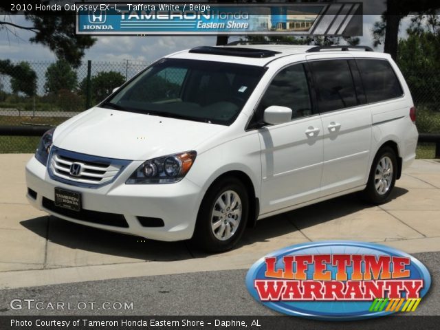 2010 Honda Odyssey EX-L in Taffeta White