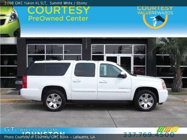 2008 GMC Yukon XL SLT in Summit White