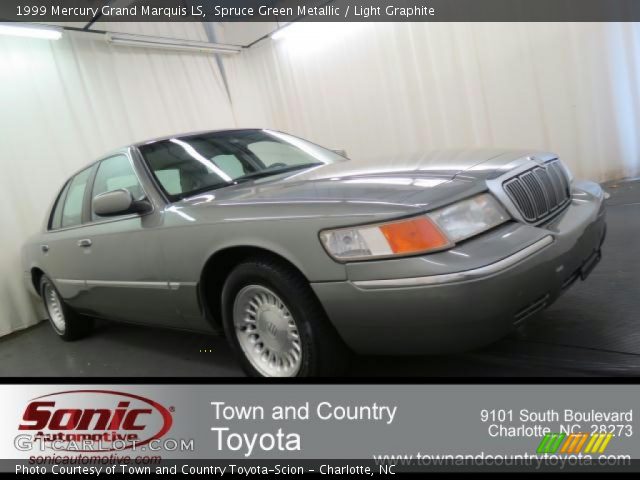 1999 Mercury Grand Marquis LS in Spruce Green Metallic