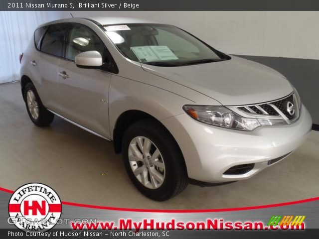 2011 Nissan Murano S in Brilliant Silver