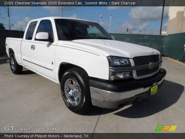 2003 Chevrolet Silverado 1500 Extended Cab in Summit White
