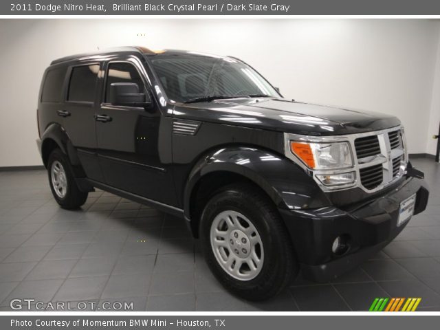 2011 Dodge Nitro Heat in Brilliant Black Crystal Pearl