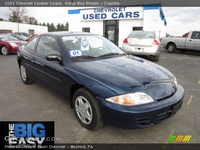 2001 Chevrolet Cavalier Coupe in Indigo Blue Metallic