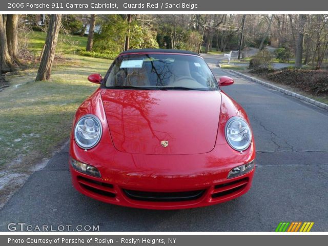 2006 Porsche 911 Carrera Cabriolet in Guards Red