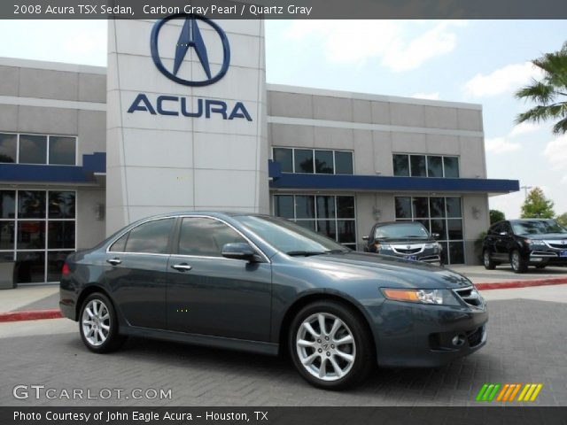 2008 Acura TSX Sedan in Carbon Gray Pearl