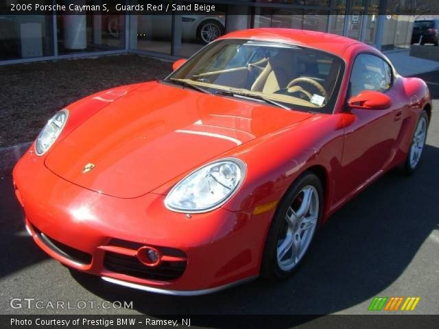 2006 Porsche Cayman S in Guards Red