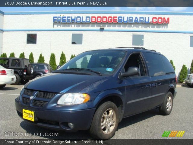 2003 Dodge Caravan Sport in Patriot Blue Pearl