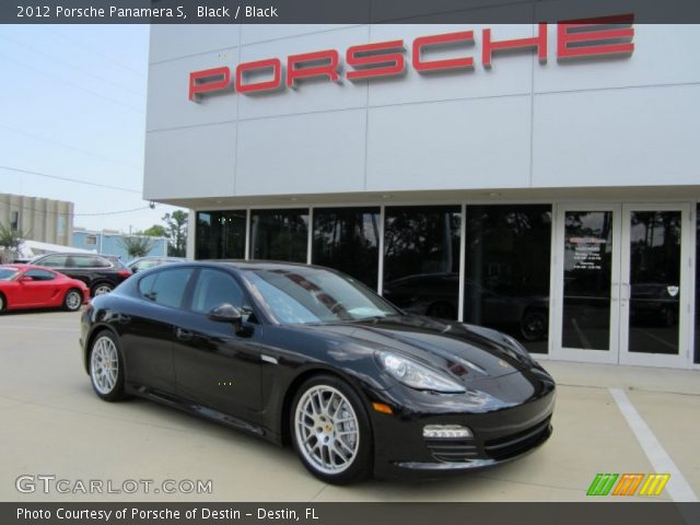 2012 Porsche Panamera S in Black
