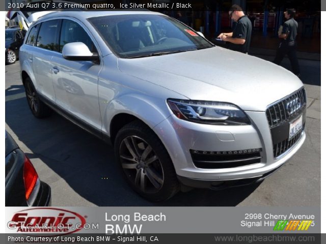2010 Audi Q7 3.6 Premium quattro in Ice Silver Metallic