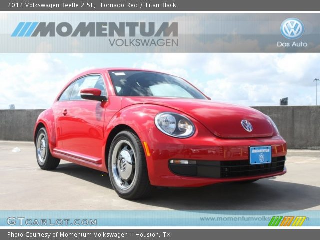 2012 Volkswagen Beetle 2.5L in Tornado Red