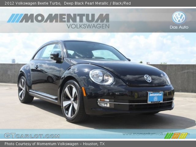 2012 Volkswagen Beetle Turbo in Deep Black Pearl Metallic