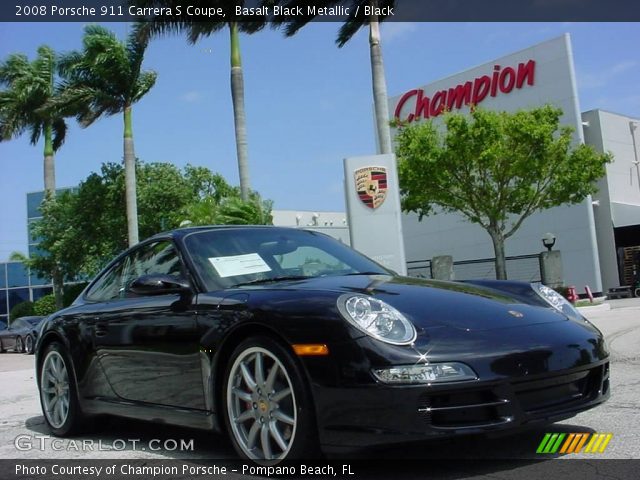 2008 Porsche 911 Carrera S Coupe in Basalt Black Metallic