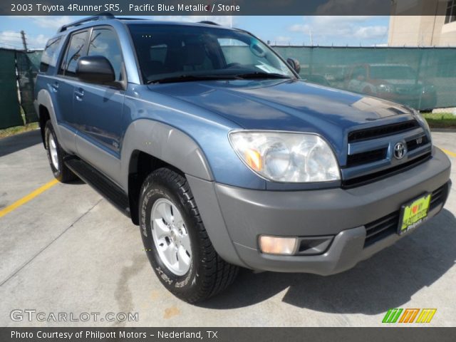 2003 Toyota 4Runner SR5 in Pacific Blue Metallic