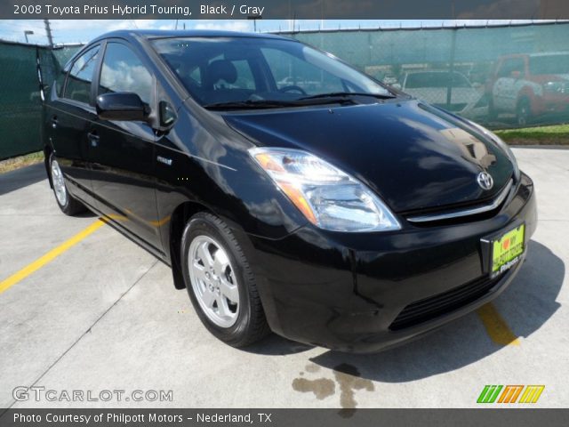 2008 Toyota Prius Hybrid Touring in Black