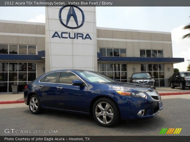 2012 Acura TSX Technology Sedan in Vortex Blue Pearl