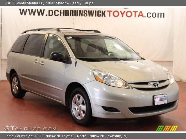 2006 Toyota Sienna LE in Silver Shadow Pearl