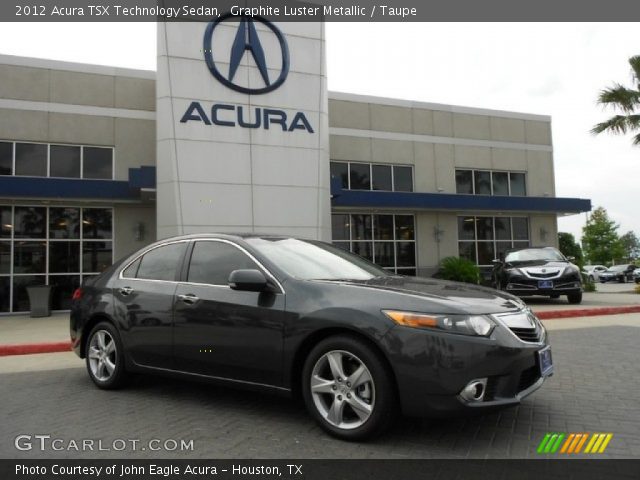 2012 Acura TSX Technology Sedan in Graphite Luster Metallic