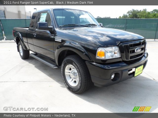 2011 Ford Ranger Sport SuperCab in Black