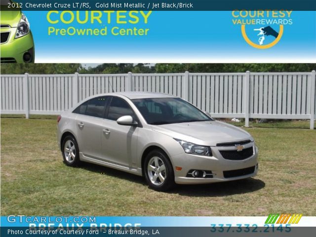 2012 Chevrolet Cruze LT/RS in Gold Mist Metallic