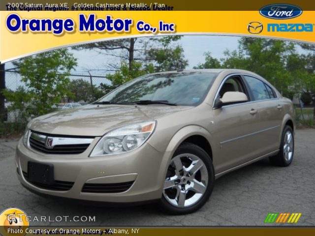 2007 Saturn Aura XE in Golden Cashmere Metallic