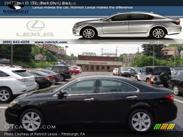 2007 Lexus ES 350 in Black Onyx