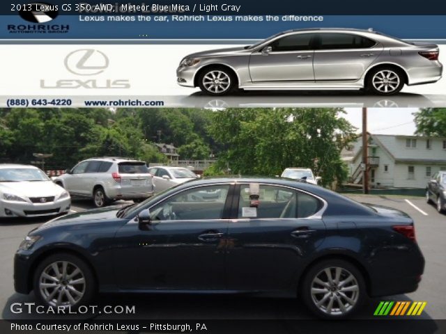 2013 Lexus GS 350 AWD in Meteor Blue Mica